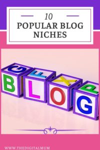 10 popular blog niches