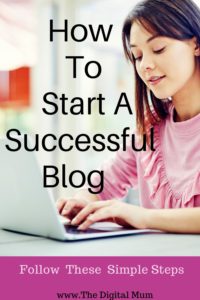 start a successful blog