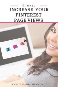 how to increase pinterest page views