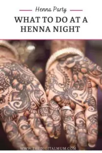 what happens at a henna night hands that are hennaed