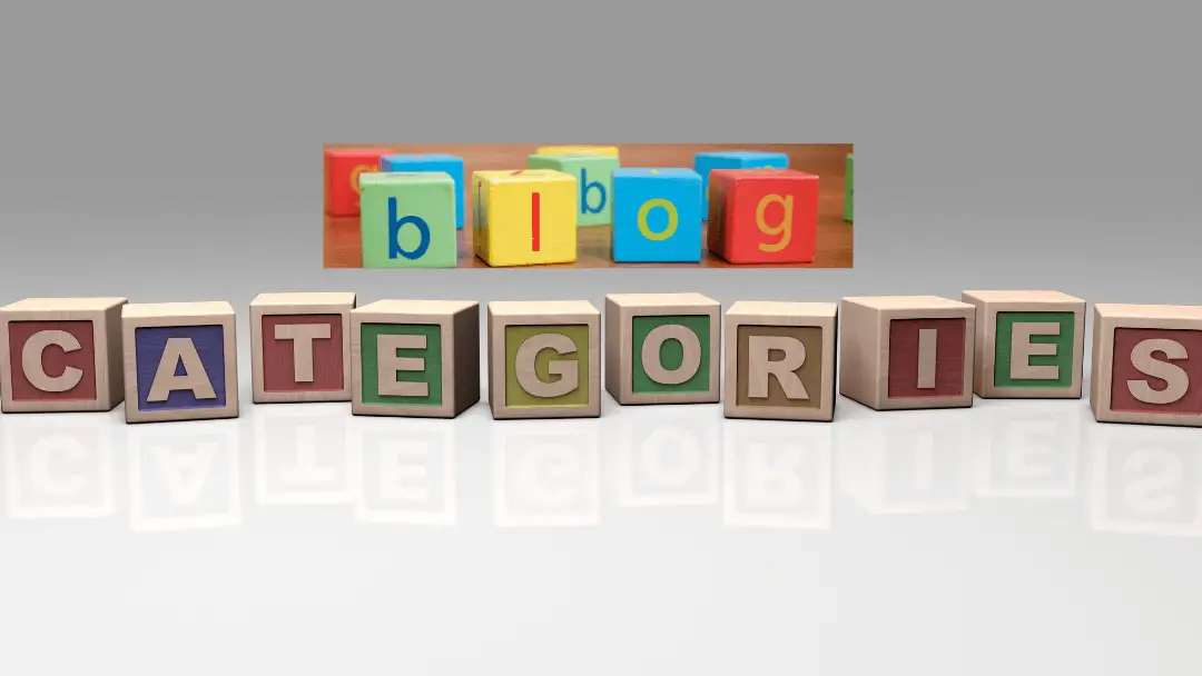 how to decide on blog categories